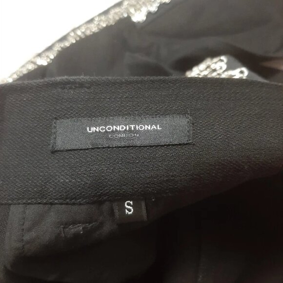 Unconditional London Denim Adorned Safety Pin Stripes Jeans Men's 31" Small S - Picture 5 of 7